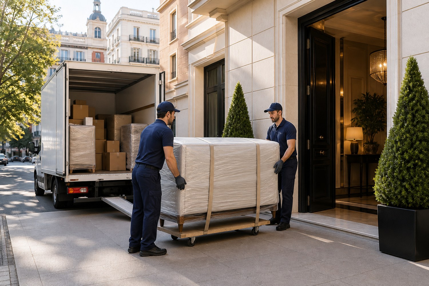 Servicio logístico de CENESAM Mudanzas