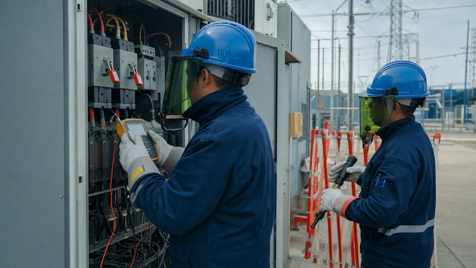 Supervisión práctica: Trabajos eléctricos, LOTO y líneas eléctricas