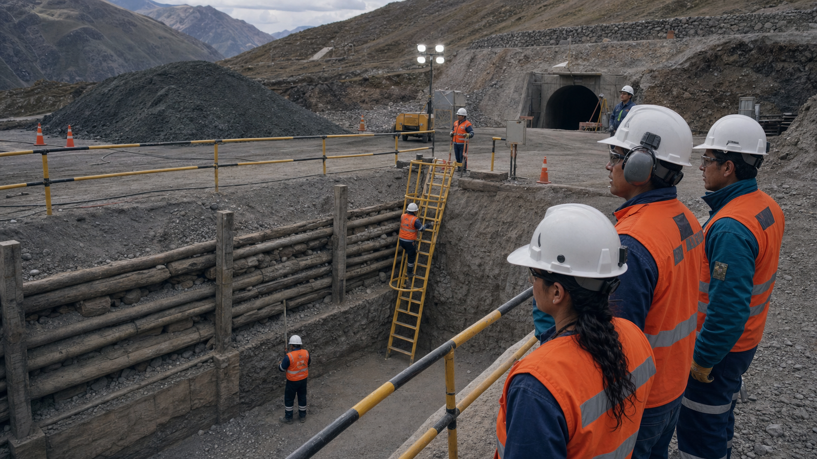Supervisión práctica: Excavaciones, taludes y operaciones subterráneas