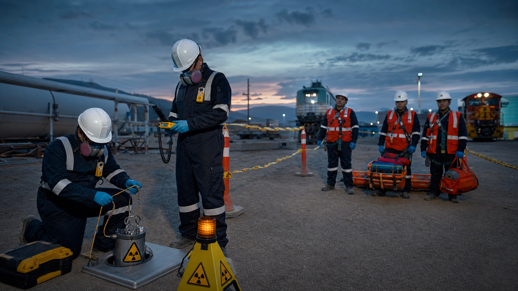 Supervisión práctica: Radiación ionizante, emergencias y rescate